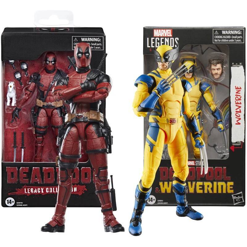 Deadpool Wolverine Action Figure X-Men New Mutants Wilson Comics Wade Joint Movable Model Movie Toys for Kids