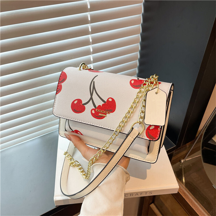 Fruit Designer Bag Leather Luxury Bag Y2k Shouler Bags For Women Crossbody Bags Travel Daily Designer Wallet Fashion Purse Chain Wallets