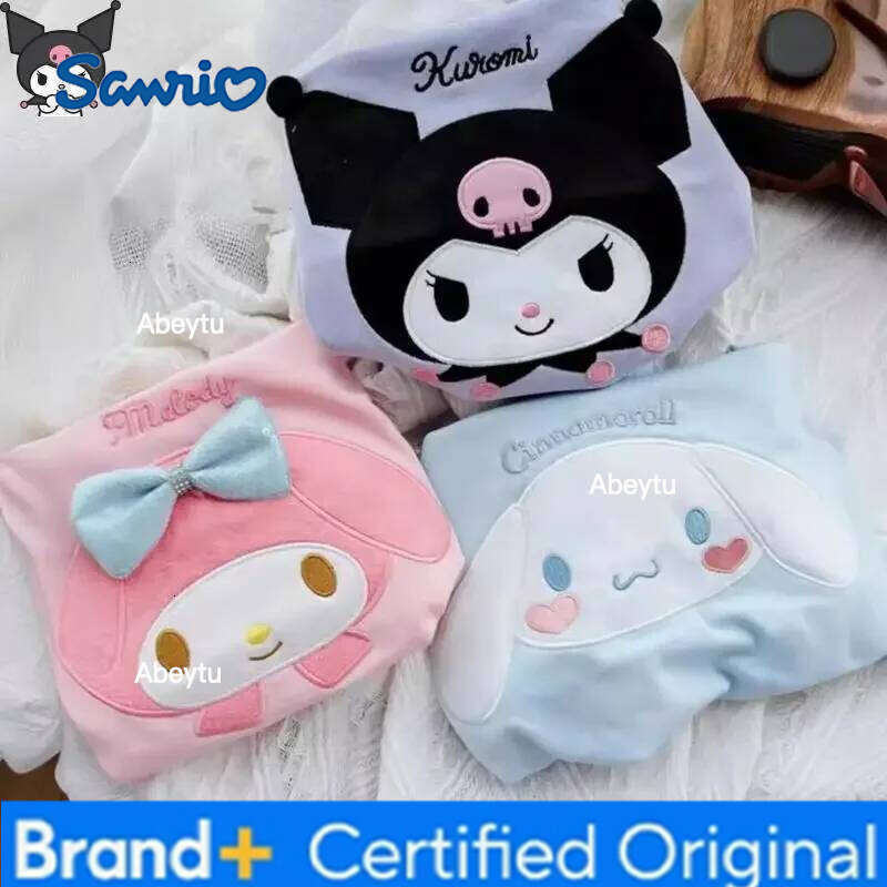 Sanrio Kuromi Anime T Shirt My Melody Cartoon Kawaii Girl Short Sleeved Summer New Skin Friendly Breathable Fashionable H260120