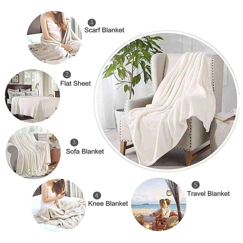 Artistic Wolf Flannel Winter Travel Bedroom Sofa Gift Soft Blanket All Season Breathable Warm Home Bed Throw W260120