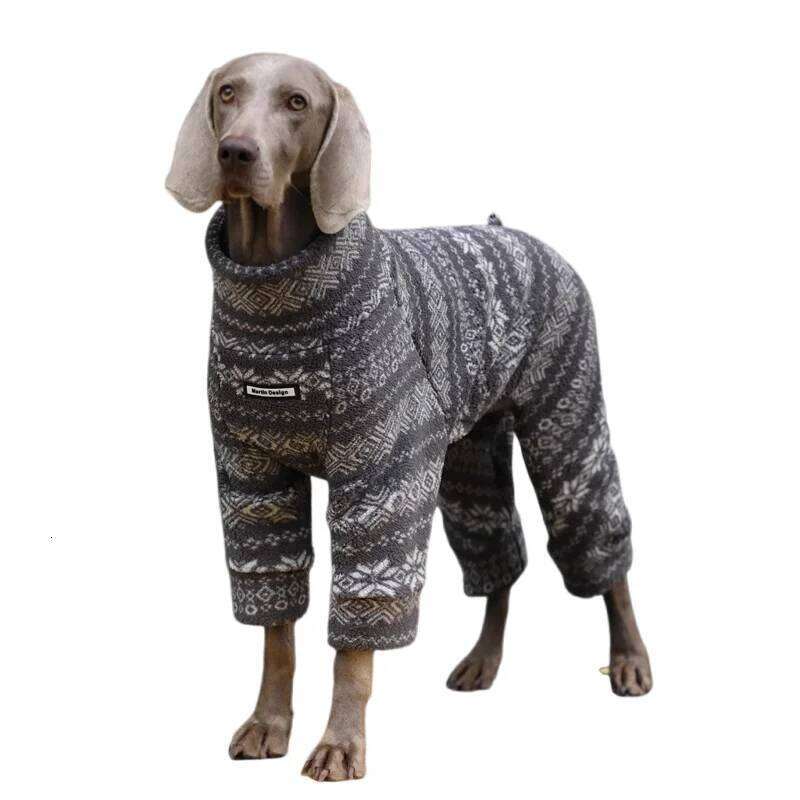 Famous brand Large Winter Dog Clothes Schnauzer Border Collie Samoyed Husky Labrador Golden Retriever Dobermann Clothing Costume pupakaIK