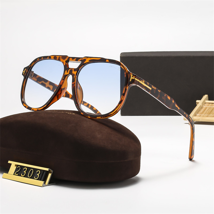 Designers sunglasses Luxury designer Men car glasses for woman luxurys Rletter UV400 Eyewear Frameless mens sunglasses Brand Tom''Ford''Fordd''sunglasses