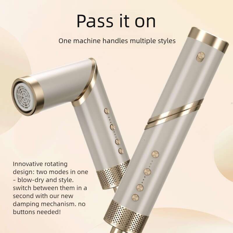 Famous Brand Cross Border Foldable Plasma Household Hot Air Set Multi Function Hair Dryer Comb Curling Iron CKS