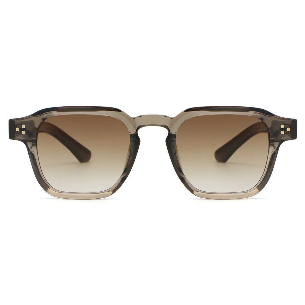 Peekaboo irregular sunglasses for women black brown retro style square sun glasses for men uv400 summer accessories 2025 260113