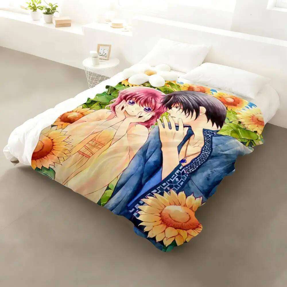 Anime Y-Yona Of The D-Dawn Flannel Fluffy Soft Blanket Warm Skin-Friendly Throw for Sofa Bed Office Nap Winter W260120