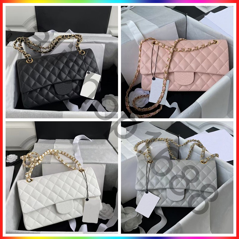 10A 2026 Luxury Designer bag women's shoulder bags flap chain cc bag handbag fashion classic wallet purse flap quilted bag gold sliver hardware turn lock crossbody bag