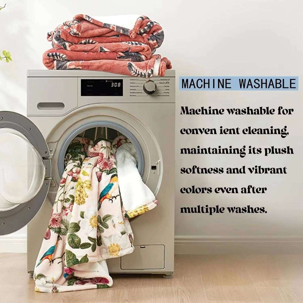 Artistic Wolf Flannel Winter Travel Bedroom Sofa Gift Soft Blanket All Season Breathable Warm Home Bed Throw W260120