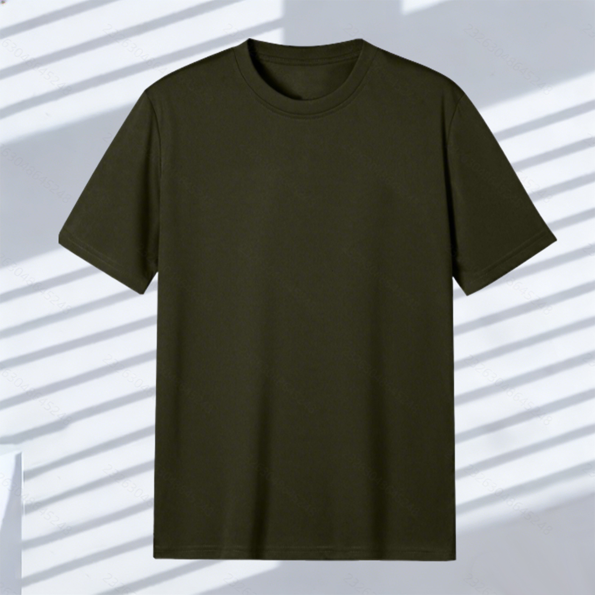 Men's 100% Cotton Solid Color T-shirts | Basic Crew Neck Tees for Daily Wear