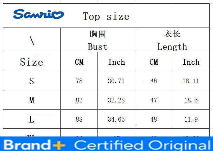 Sanrio Japan Style Cinnamoroll Printed Summer New Women Clothes Y2K Casual Short Sleeve T Shirt Top H260120