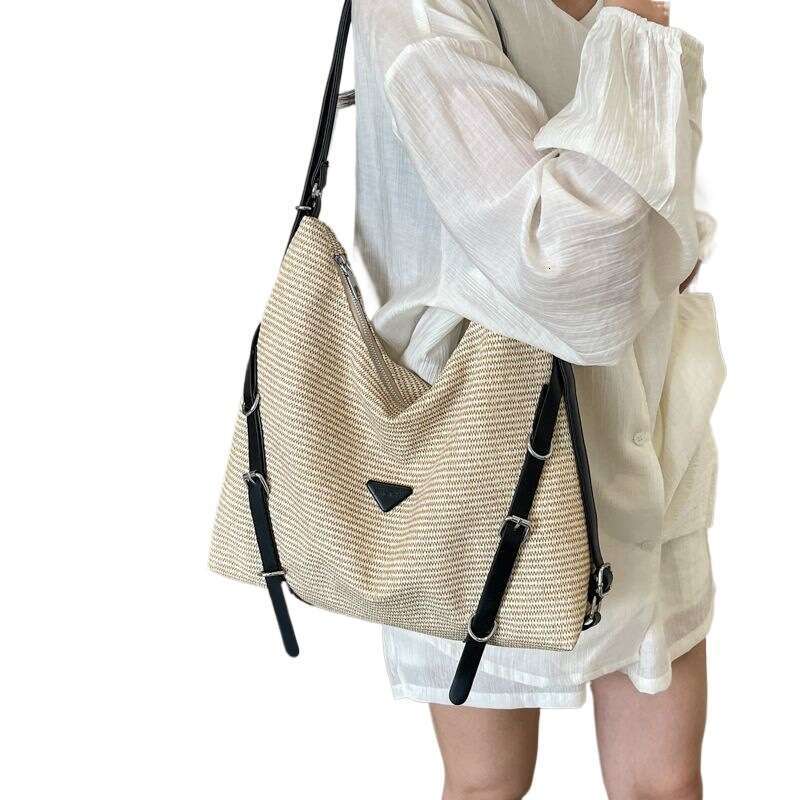 Free shipping 2026 new Vintage Style Women's Tote Four Seasons High-Value Large Capacity Commuter Backpack Versatile Light Luxury Single Shoulder
