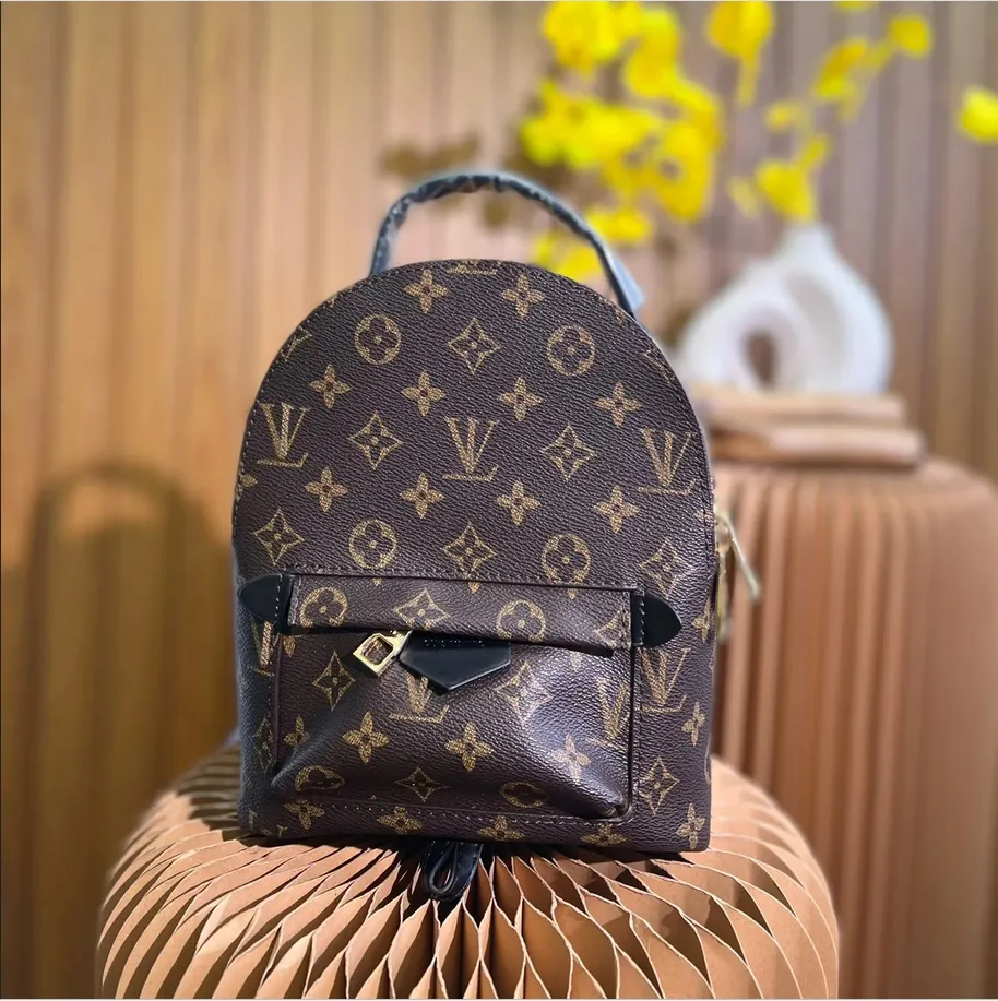 5A High Quality Arrival Leather PALM SPRINGS Mini Backpack Bag Womens Backpacks Designer Backpacks Bags Fashion Purse Women Small Back pack Style Crossbody