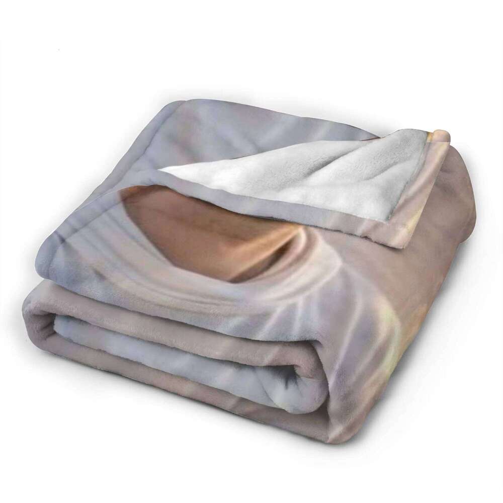 Students Travel Charlie Kirk Angelic Advocate Flannel Blanket Warm Throw For Bedroom Airplane Novelty Bedspread W260120
