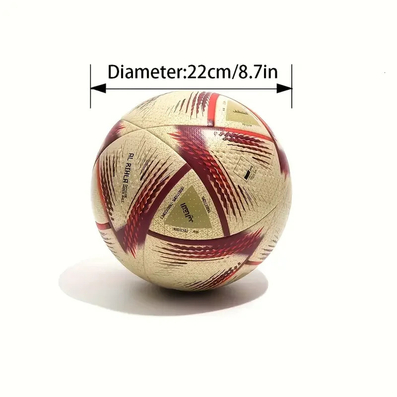 High Quality Soccer Balls Official Size 5 PU Material Seamless Goal Team Outdoor Match Game Football Training Ballon De Foot260114