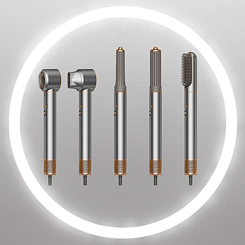 Famous Brand Cross Border High Power Silent Speed Negative Ion Multifunctional Household In Hair Dryer Straightener CKS