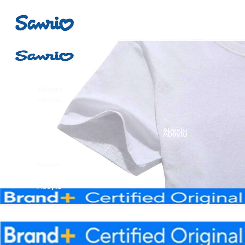 Sanrio Cute Kuromi T-shirts Girl Clothes Kid Number 1-9 Kawaii Top Birthday Party s Child Clothing Summer Vogue Short Sleeve Gift H260120