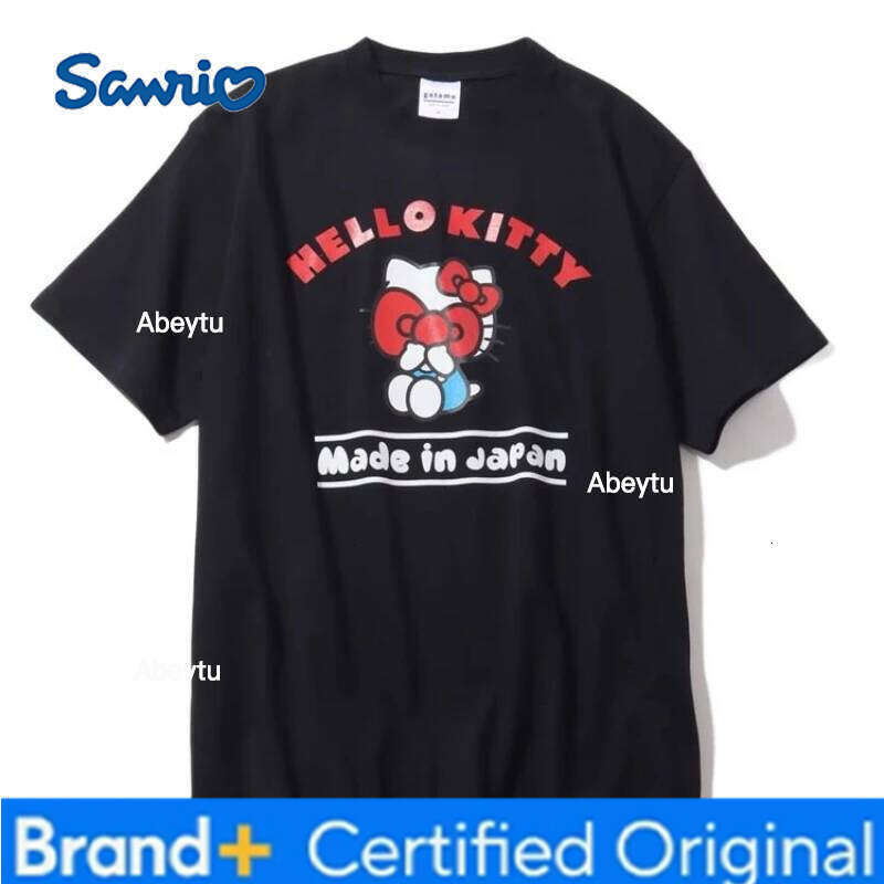 Sanrio Cartoon Print Short-sleeved T-shirt H260120