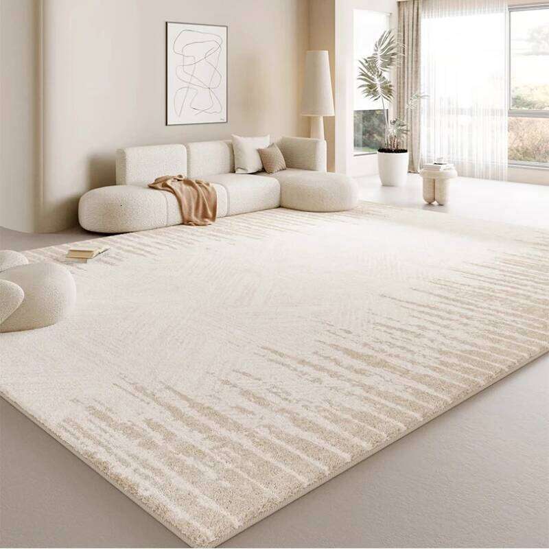 Cream Style Rugs for Bedroom Thick Washable Lounge Floor Mat Large Area Living Room Decoration Plush Carpet Home Fluffy Soft Rug X260120