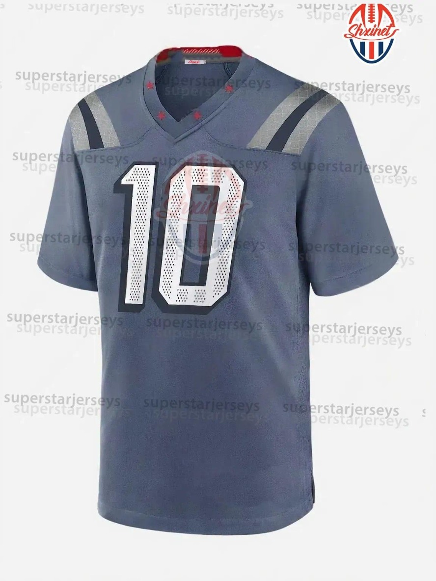 Custom Football Jersey Drake Maye Stefon Diggs Matthew Judon Christian Gonzalez Brady Mike Vrabel Campbell Gibson 2026 Super Blx New Arrivals In Stock