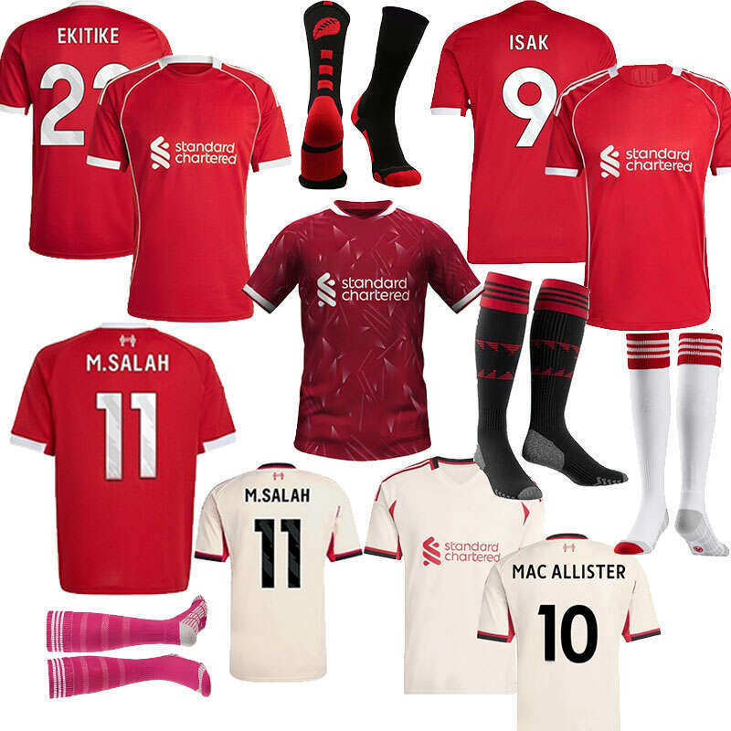 26 27 ILiverpool ISAK A.BECKER Player jersey 2025 2027football shirt DIOGO J. WIRTZ EKITIKE MAC ALLISTER FRIMPONG soccer GAKPO DIOGE JOTA DARWIN KERKEZ