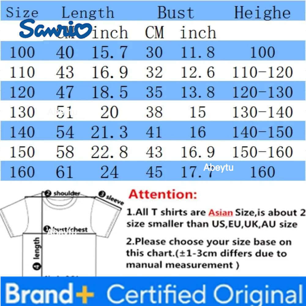 Sanrio Disney Short-sleeved Cotton 2025 New Summer Clothes Girls T-shirt Fashionable Pure White Top Children's Clothing H260120