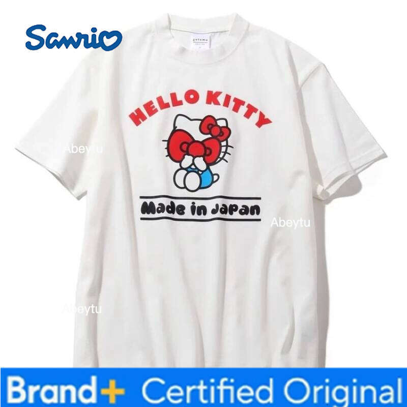 Sanrio Cartoon Print Short-sleeved T-shirt H260120