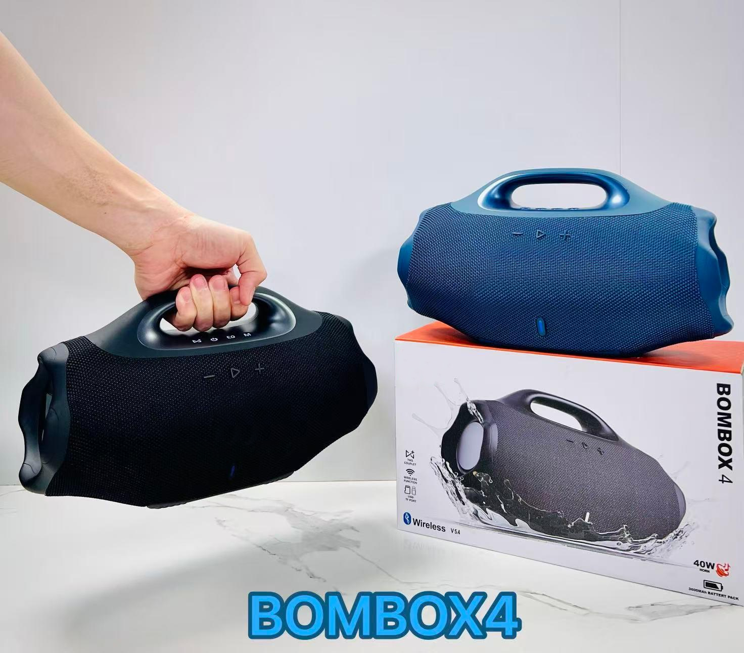 Boom box4 Top quality Speakers Boombox3 High Quality Bass Waterproof Wireless Bluetooth Audio System for Portable Speakers with box