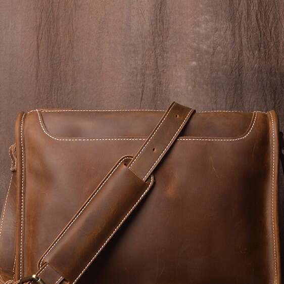 Luxury Shoulder Bags Totes Men S Single Handmade Genuine Leather Casual Satchel Messenger Cowhide Bag SENYY