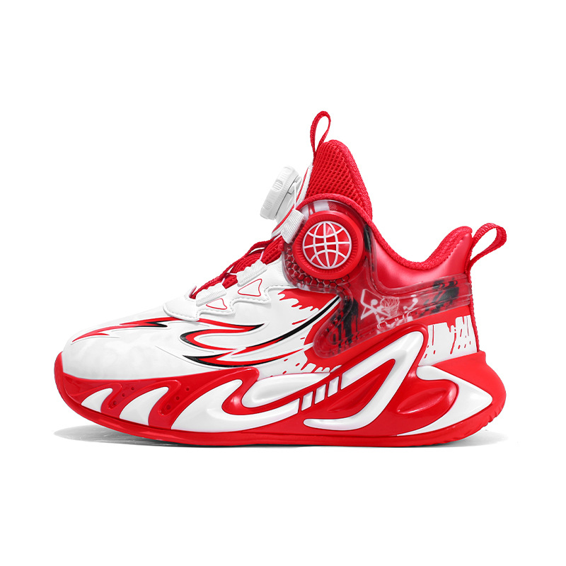 Kids Basketball Shoes Children Tennis for Big Boys Breathable Mesh Sneakers Sports and Running Casual Kids Shoes for Girl