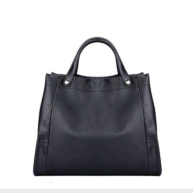 Luxury Shoulder Bags Totes Hobo Cross Border Hot Selling Top Layer Cowhide New Genuine Leather Women S Fashion Tote Bag Large Capacity Crossbody Handb