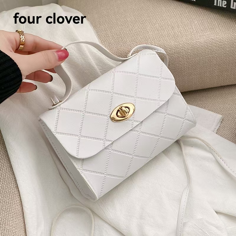 Square Mesh Zipper Small Square Bag Fashionable Versatile Mini Shoulder Bag for Women Factory