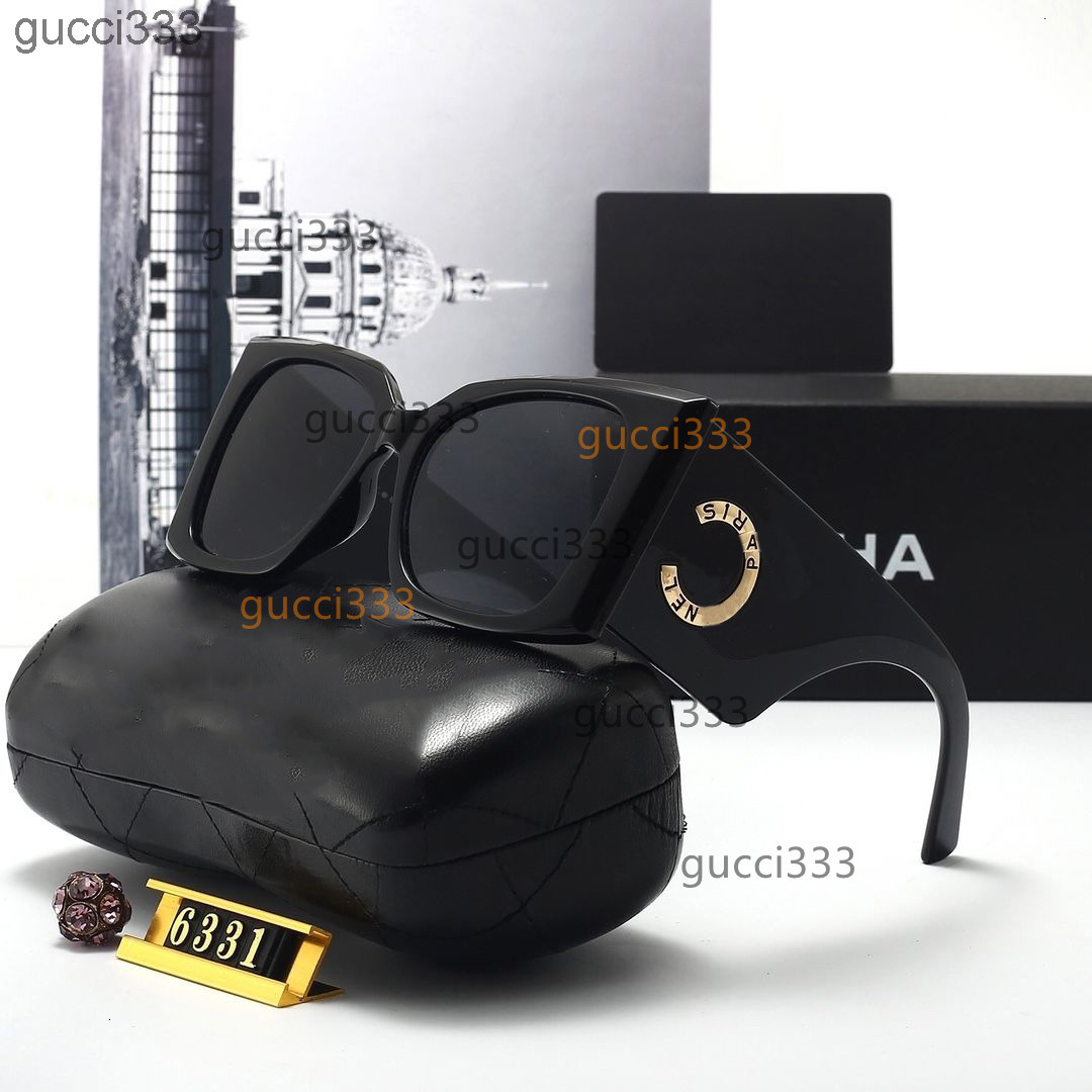 Luxury classic designer sunglasses exquisite and stylish square oversized frames mens brand suitable chanels channels cc chanelsunglass channelsunglasse