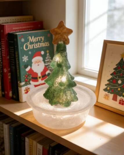 USB Powered Tree - Romantic LED Fountain Night Light for Christmas