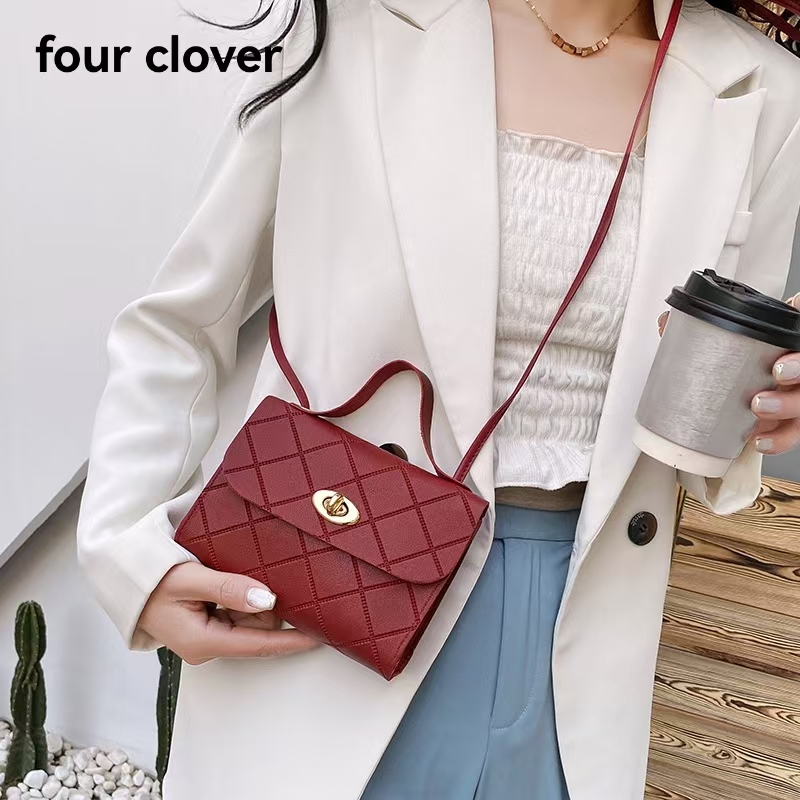 Square Mesh Zipper Small Square Bag Fashionable Versatile Mini Shoulder Bag for Women Factory