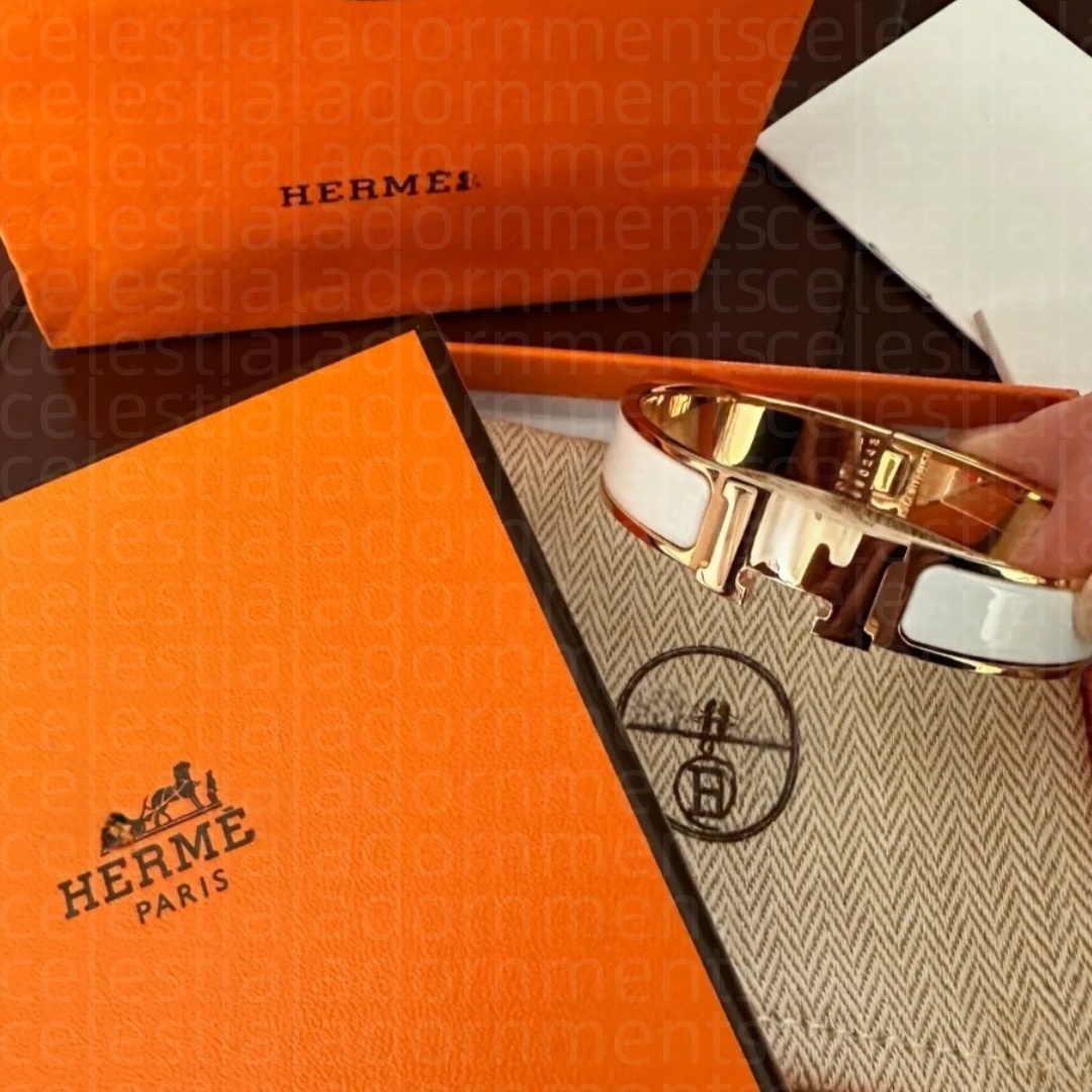 designer jewelry designer h bracelet women bracelet bangle classic bracelets designer jewelry gold bracelet luxury jewelry Diamond bangle 18K bangle Size17