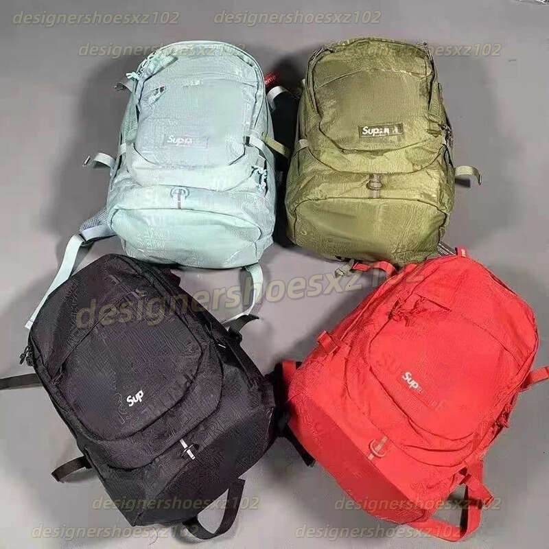 Supremebag Designer Bag Supremely Bag Men Backpack Luxury Bag Versatile Large Capacity Outdoor Travel Women Schoolbag Basketball Bag Hiking Backpack Supremebags