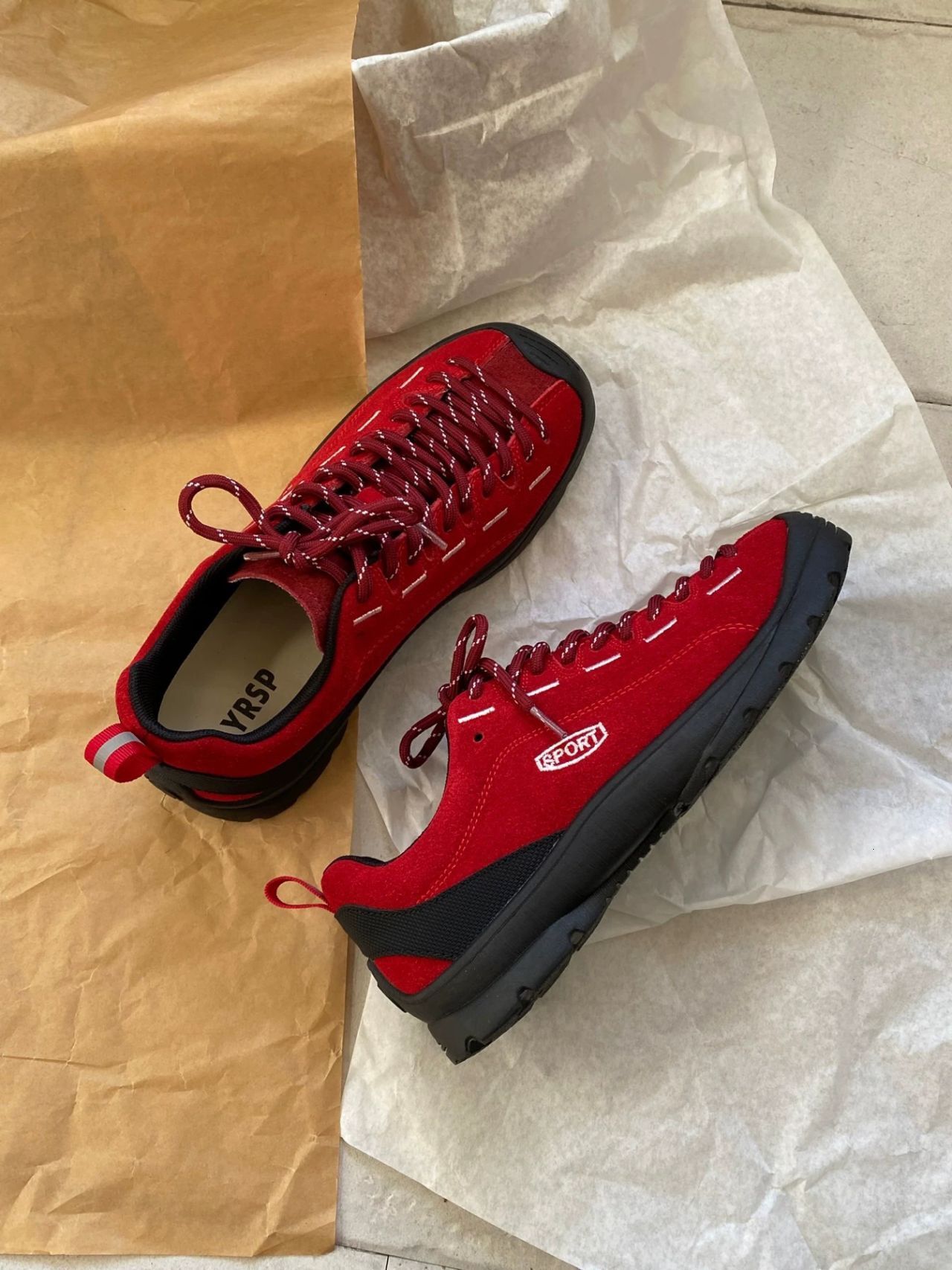 Ddmysports Niche Retro Sneakers For Women New Spring Flat Outdoor Hiking Ugly Cute Casual Shoes Outdoor Shoes