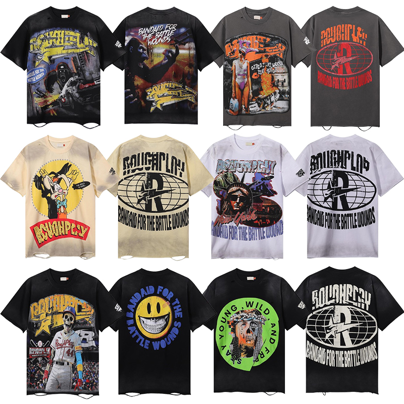 Rough Play designer t shirt running oversized designer t shirt mens shirt men clothes mens clothing shirts for men graphic tshirt mens shirt tee tshirt t shirts t-shirt
