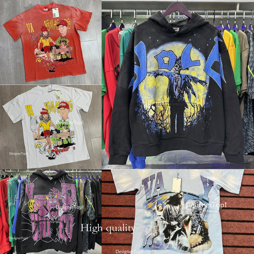 Mirror quality valley hoodie dreams valley longsleeve designer mens hoodie hoodies cotton y2k black hoodies vintage graphic outdoor fashion streetwear tops ca d0