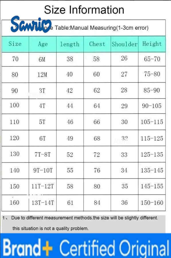 Sanrio Miniso 2025 Cinnamoroll Spring Summer Short Sleeve T Shirt Cartoon Girls Boys Fashion T-Shirt Tops Kids Casual Gifts H2601201