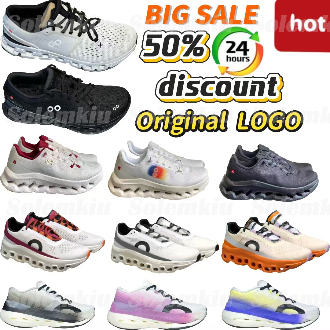 Running shoes sneakers monsters clouddshoes X3 X4 shoes designer for men women classic casual shoes black white orange sports mens trainers sneakers size 35-46