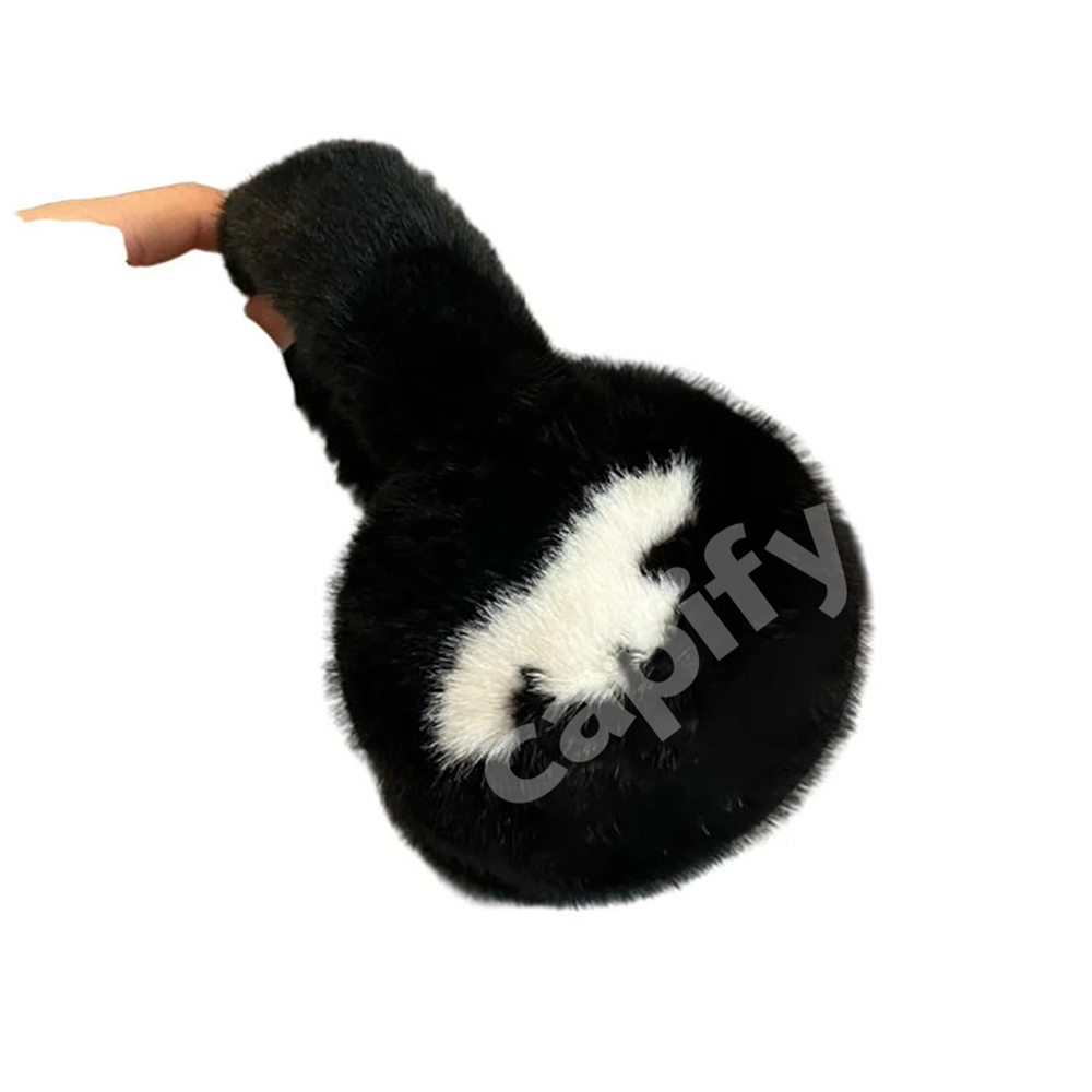 Designer Women's Ear Muffs Furry Luxury Earmuff For Autumn And Winter Outdoor Wamth Ear Protection