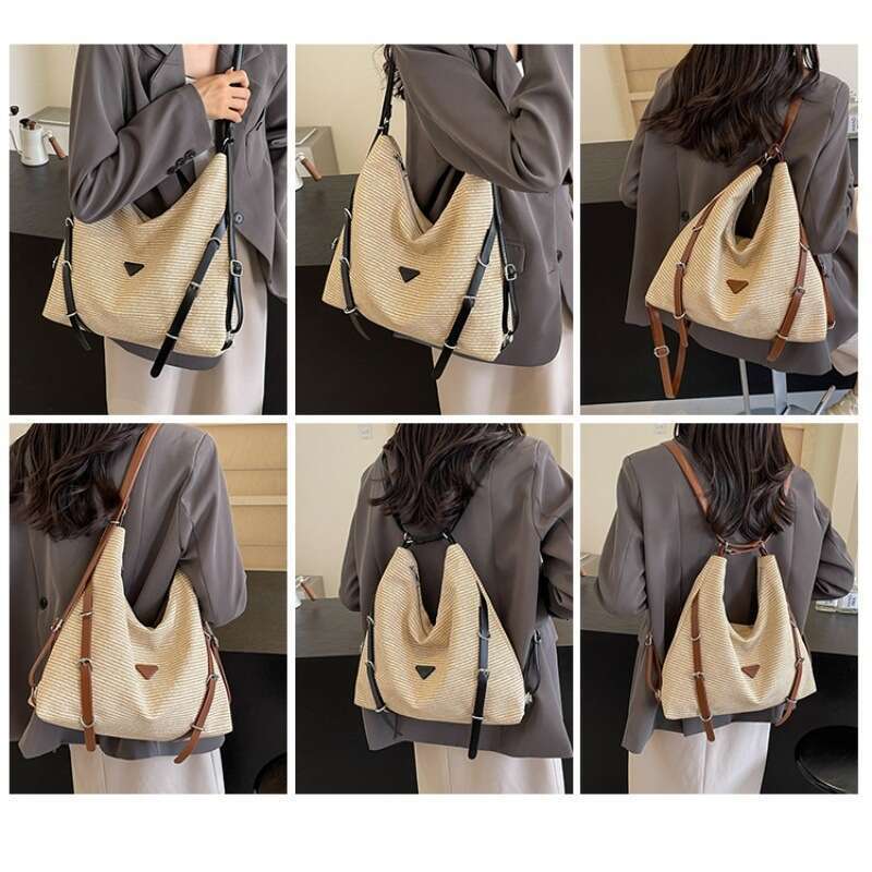 Free shipping Retro Style Hot-Selling Women's Tote Bag High-Value Large Capacity Commuter Backpack Versatile Lightweight