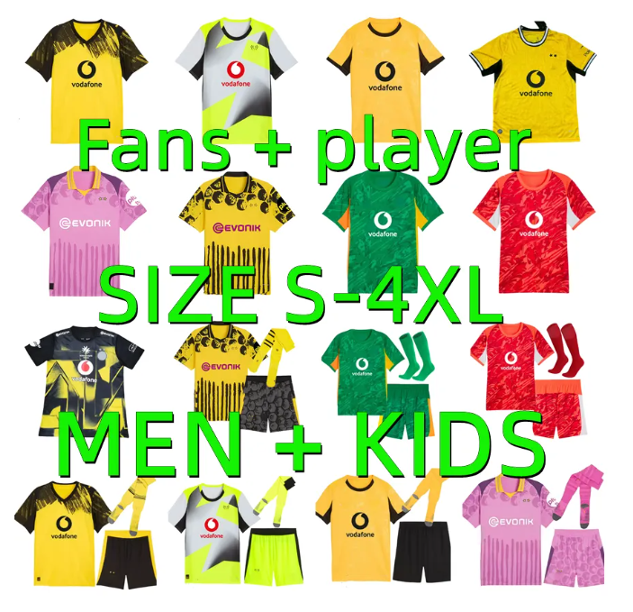 25 26 27 DORTMUND ADEYEMI BRANDT soccer jersey 2025 2026 GUIRASSY N.SCHLOTTERBECK F.NMECHA Schlotterbeck Maillot De Foot football shirt men kids kits Player version