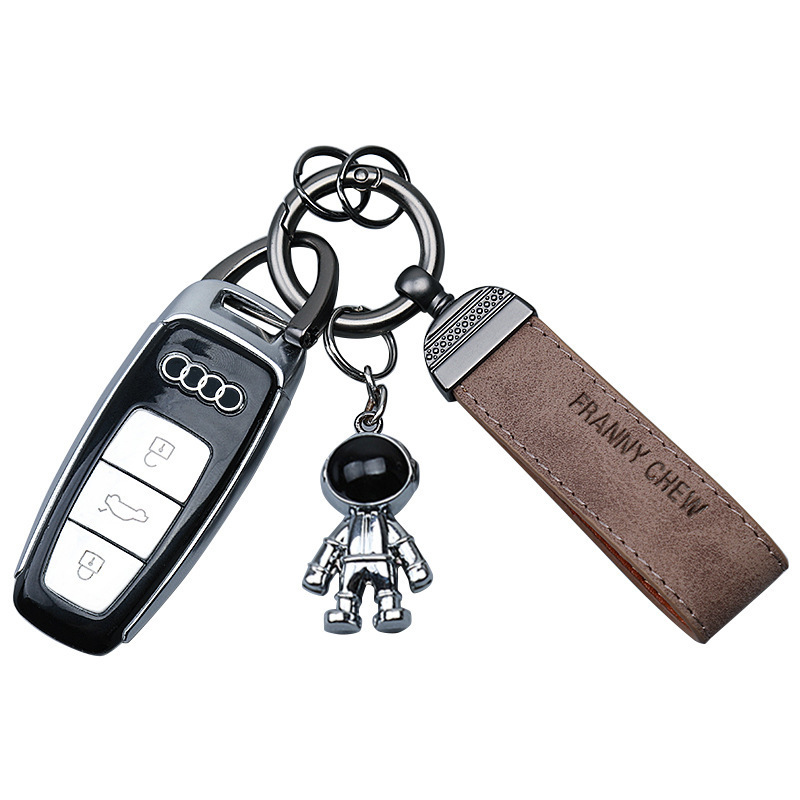 Key chain pendant creative hand rope net red car key chain ring men and women lovers simple pendant 241125