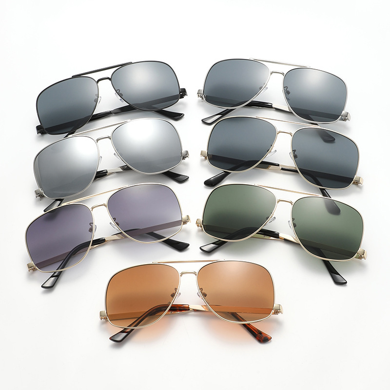 Free Shipping 2026 New Polarized Sunglasses for Men and Women Metal UV400 Protection Driving Pilot Sun Glasses