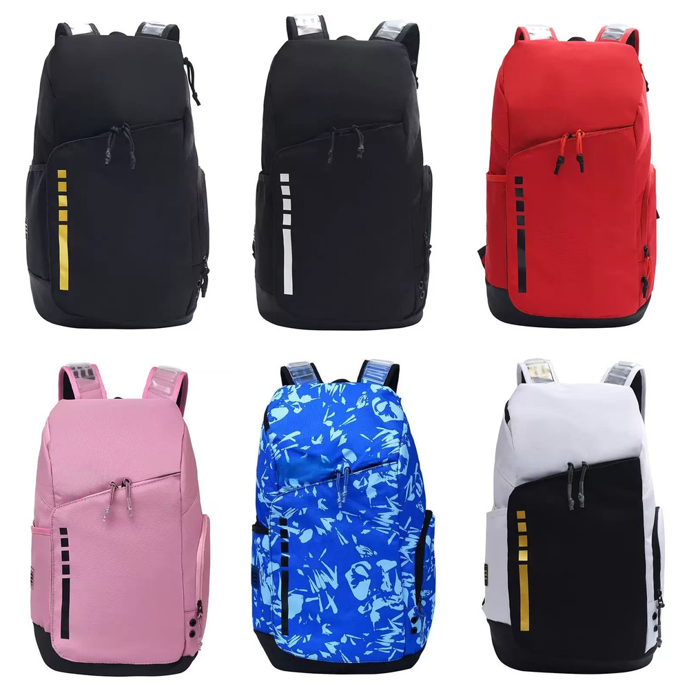 Designer Basketball Elite Backpack Air Cushion Large Capacity Ergonomic Sporty Backpack Sports Outdoor Student Fitness Bag Color Fashion Backpack01