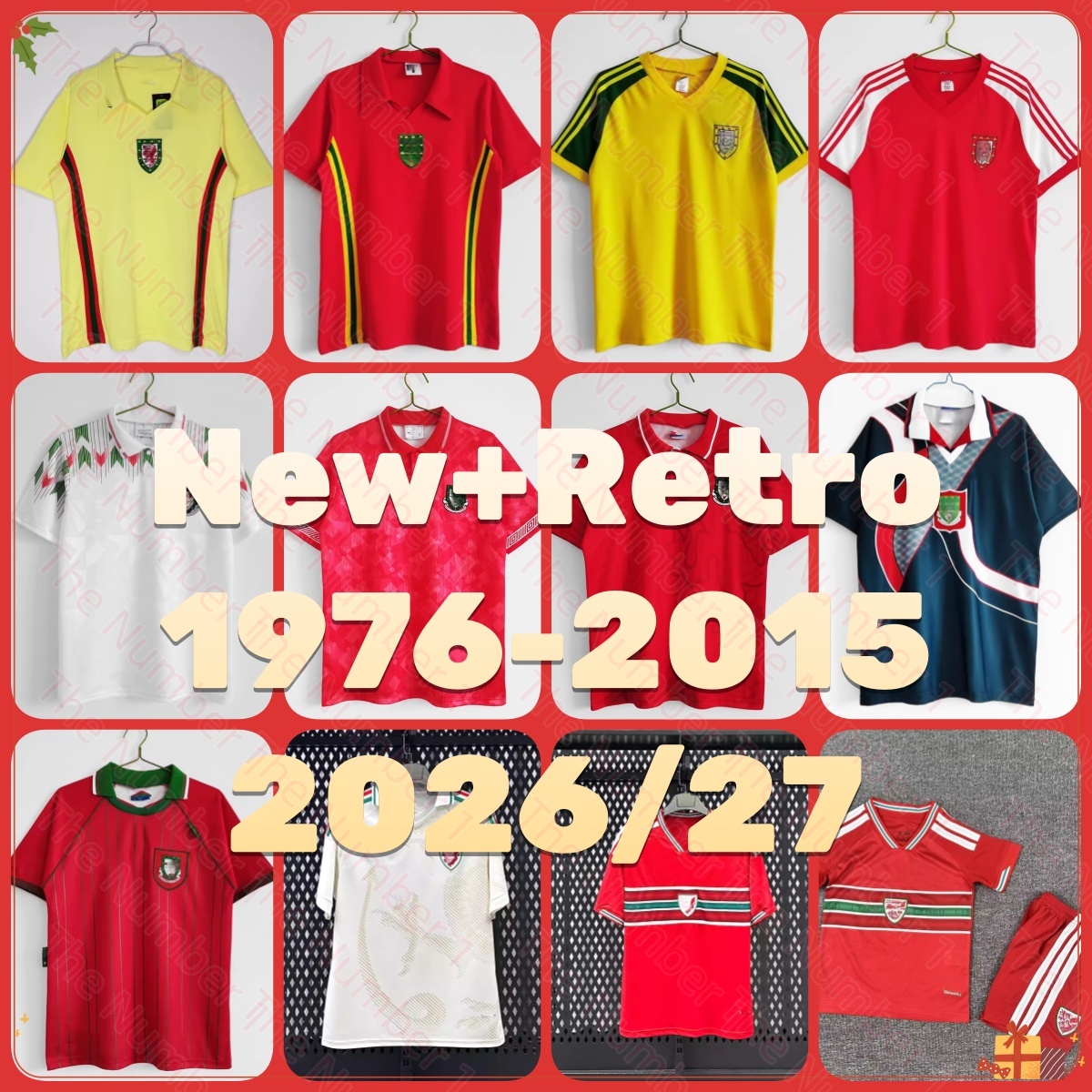 1982 1976 Wales retro soccer jerseys 1991 93 94 95 96 15 16 Wales Giggs Hughes BALE Rush Boden Speed vintage classic football &2026 World Cup Wales soccer jerseys kids Kit