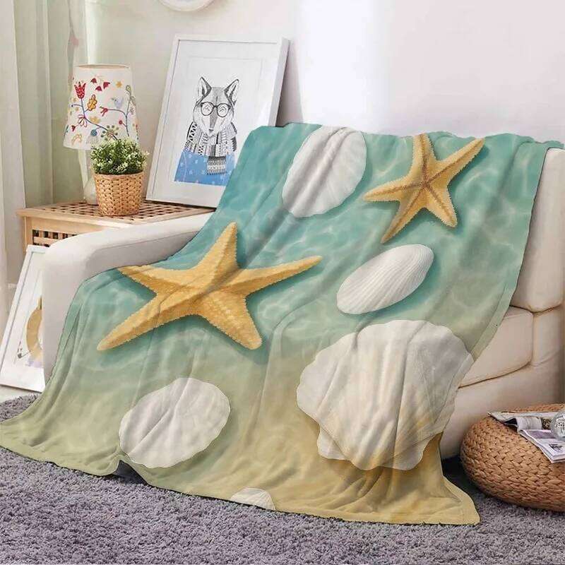 Flannel Throw Soft Warm Blanket for Couch Bed All-Season Cozy Lightweight Breathable Blankets Home Decor Gifts W260120