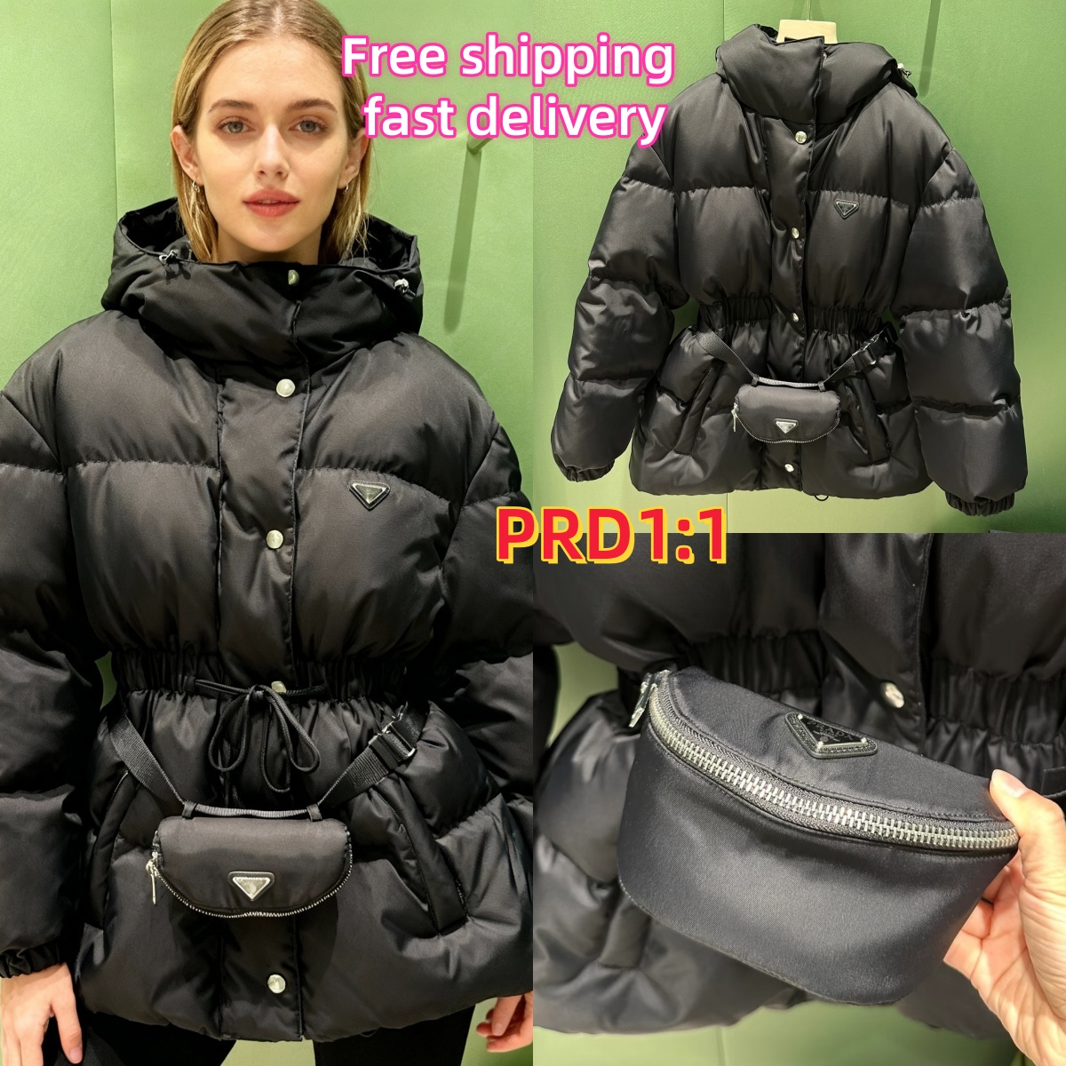 Women's Puffer Jacket Hooded Winter Coat Designer Tops Womens Coat Fashion Parka Winter Warm Lightweight Jacket Windbreaker Women Jacket Bad