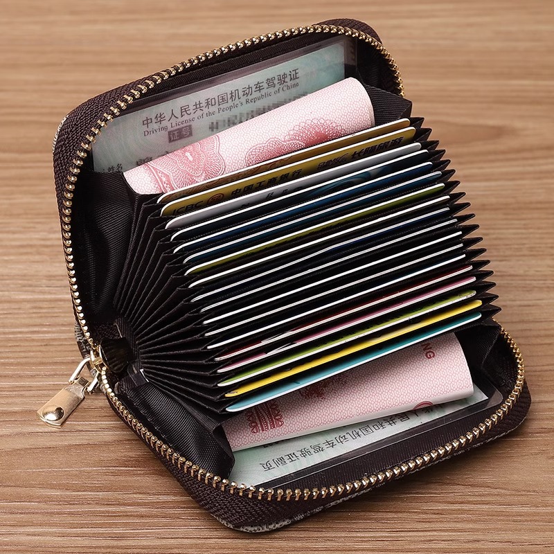 Card Holder for Women Large Capacity Multi-Slot Wallet for Credit Cards Driver's License & ID Cards New Arrival